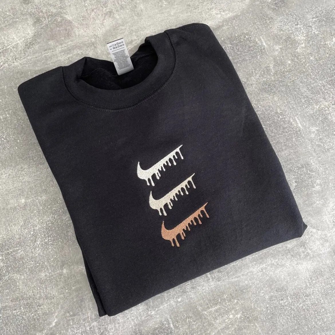 Custom Triple Drip Sweatshirt or Hoodie - Unique and Stylish Design