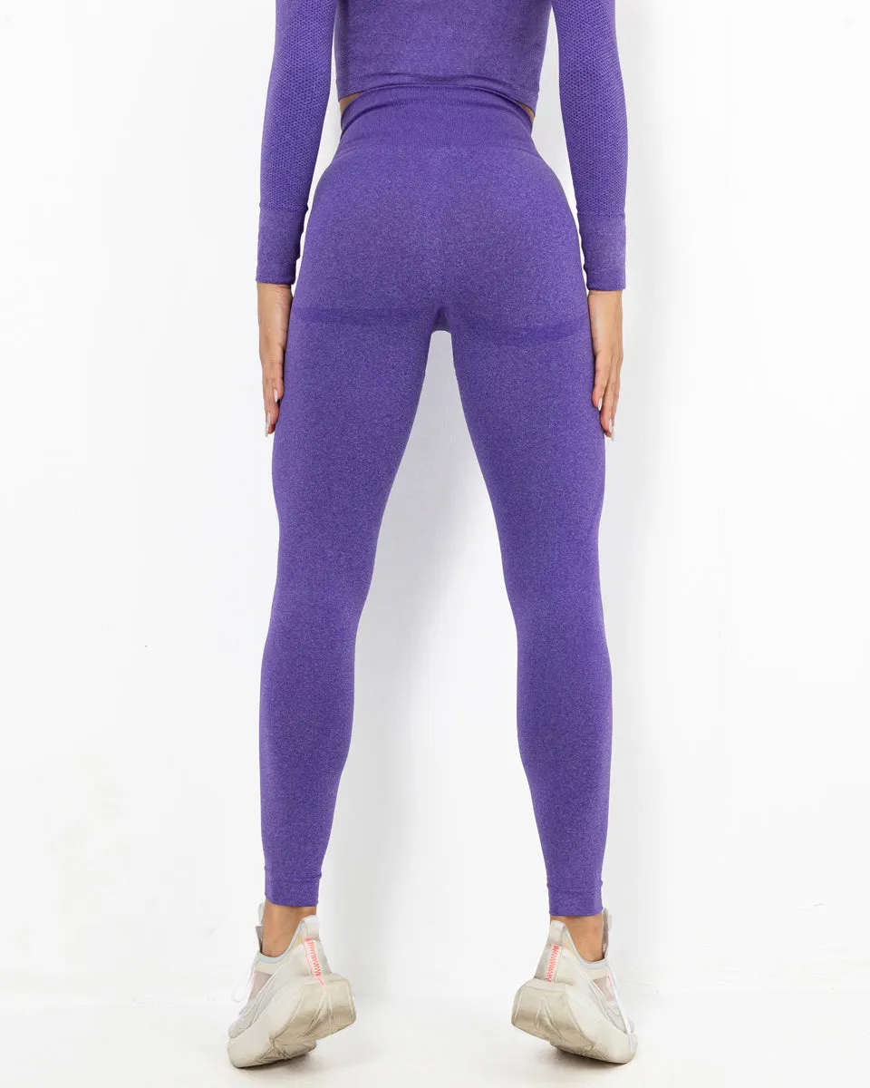 Felicity Seamless Leggings - Purple
