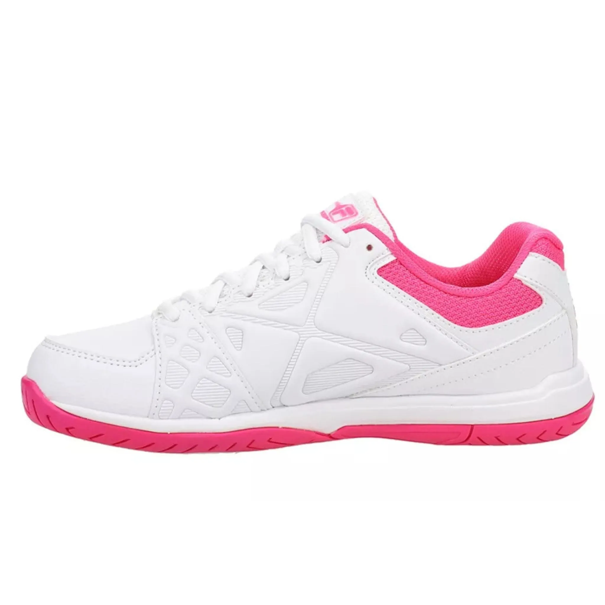 Fila Women's 5PM00606 154 Double Bounce 3 White Pink Pickleball Shoes