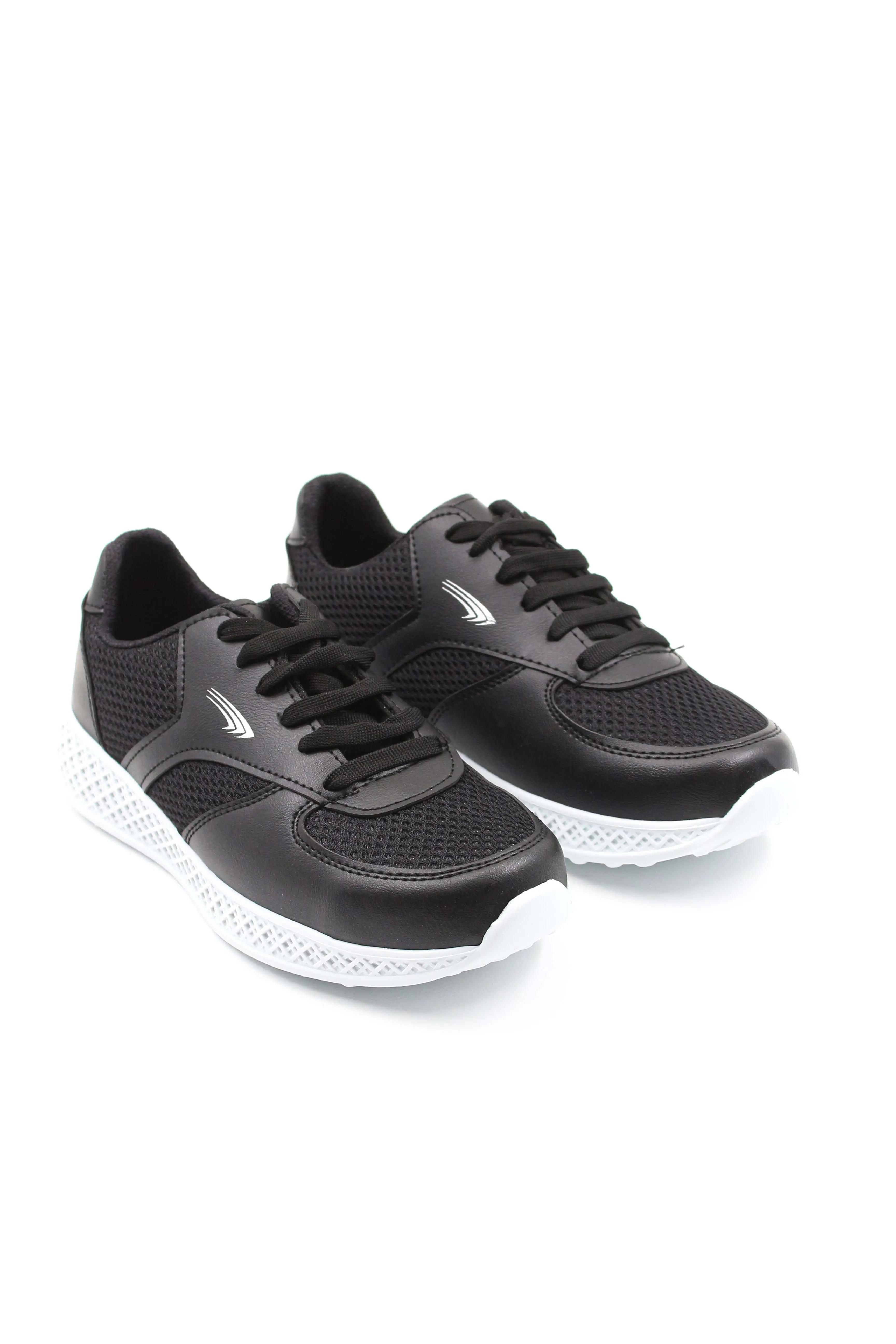 FST Women's Sports Shoes 416ZA100 Black White - Duluth
