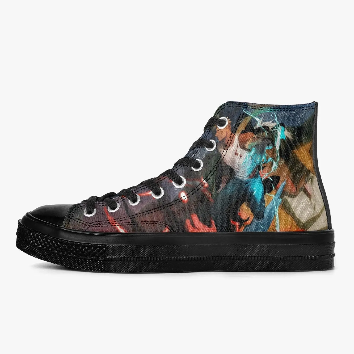 Fullmetal Alchemist Scar A-Star High Anime Shoes