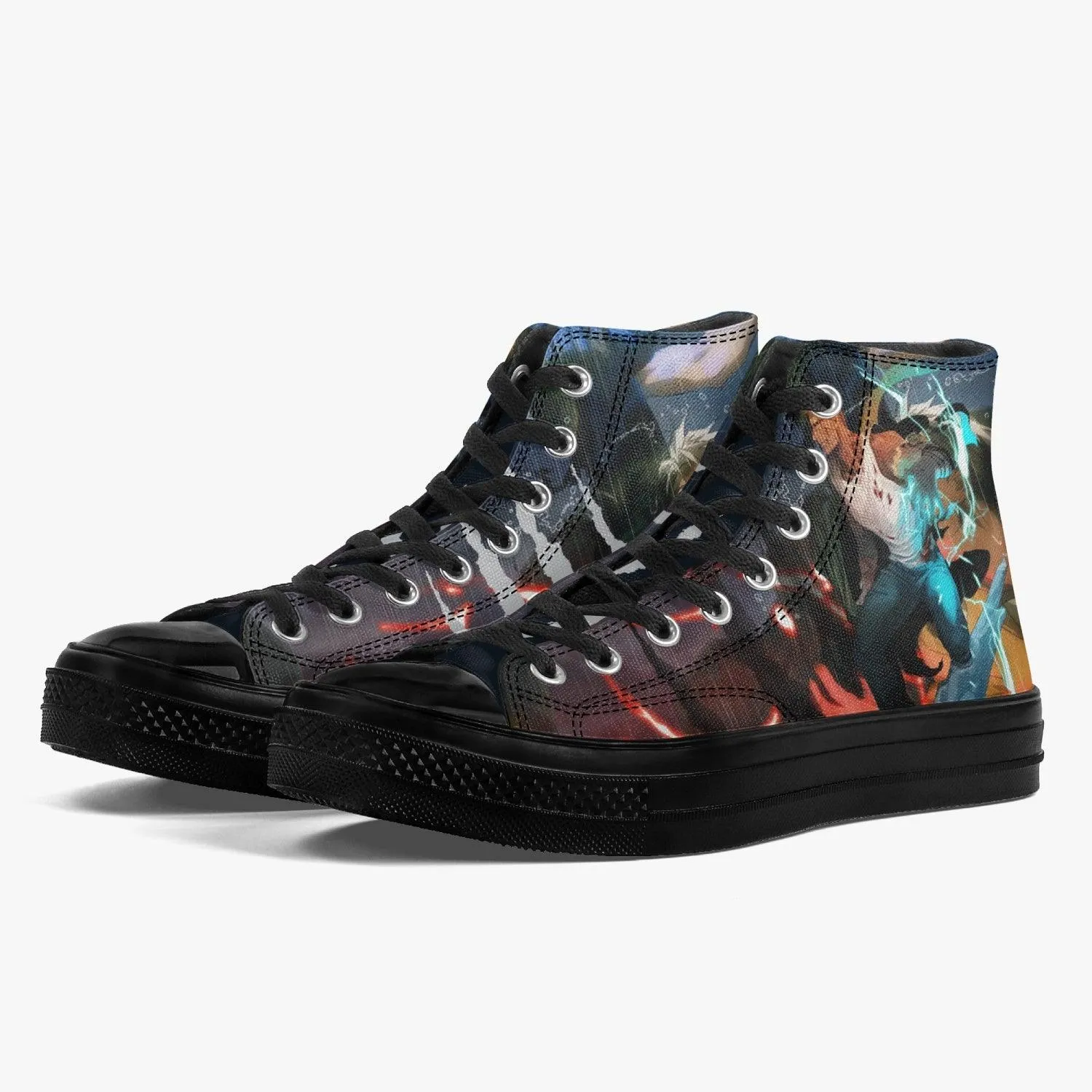 Fullmetal Alchemist Scar A-Star High Anime Shoes
