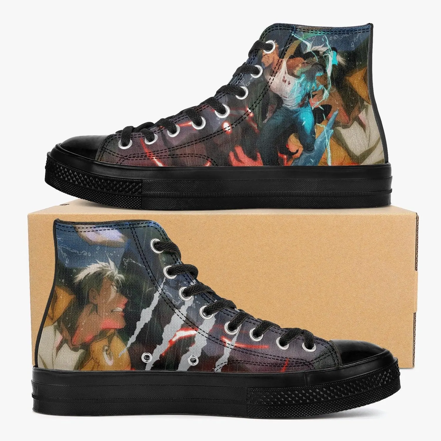 Fullmetal Alchemist Scar A-Star High Anime Shoes