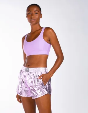 Heroine Sport Olympic Shorts - Metallic Lilac