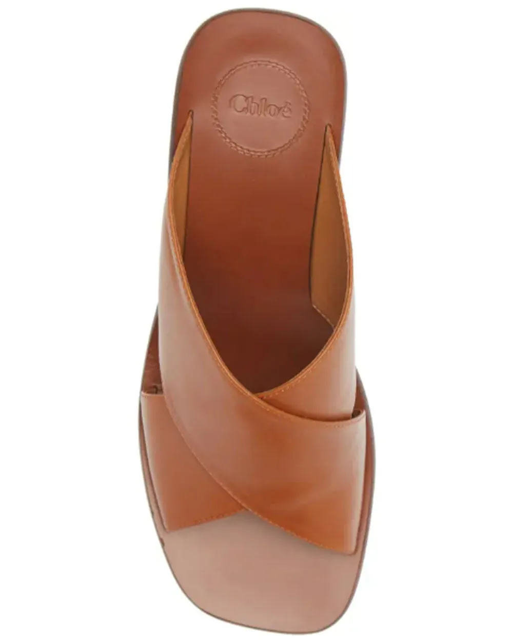 Laia Criss Cross Sandal in Ochre