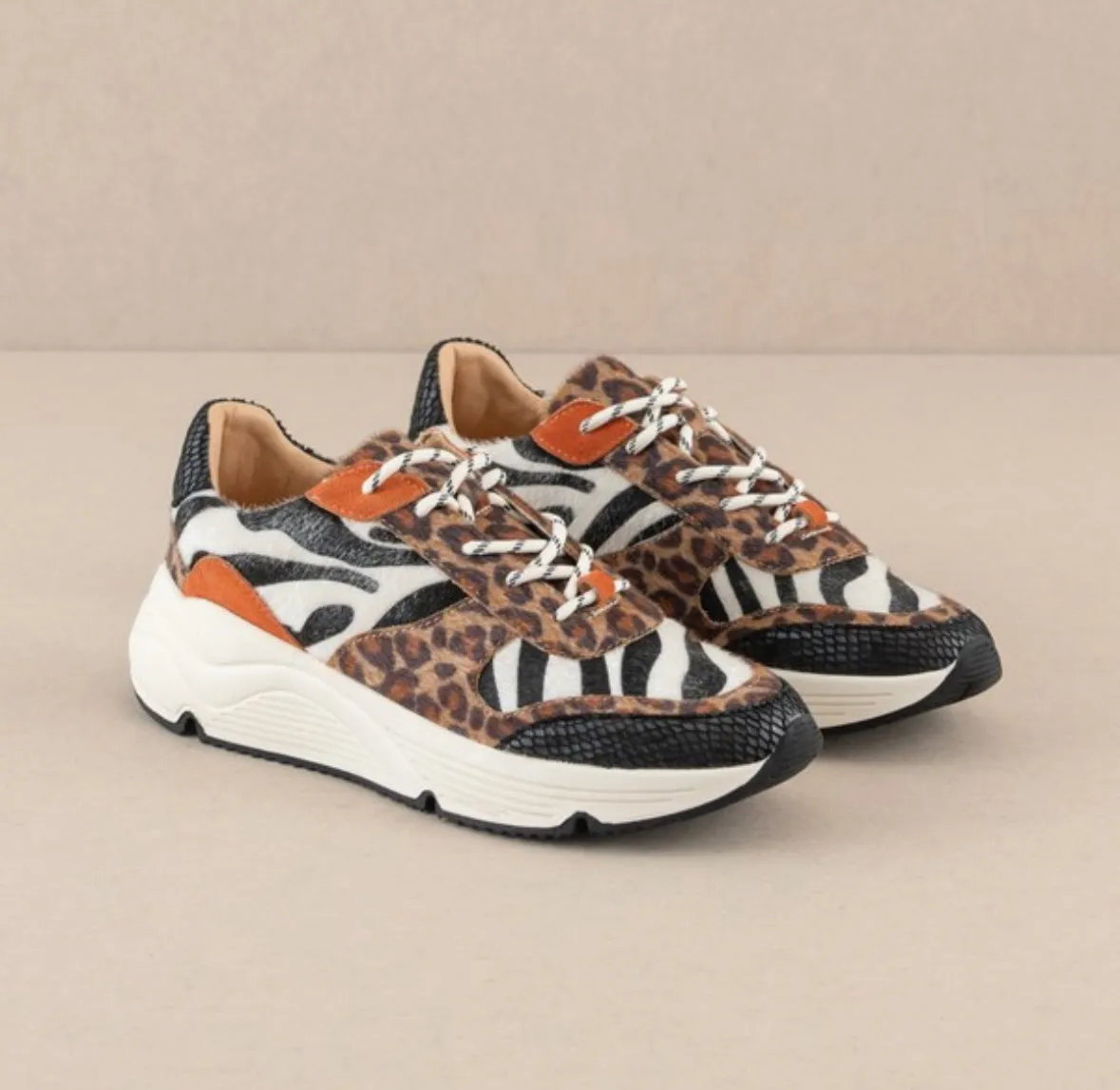 Penelope Animal Print Sneaker