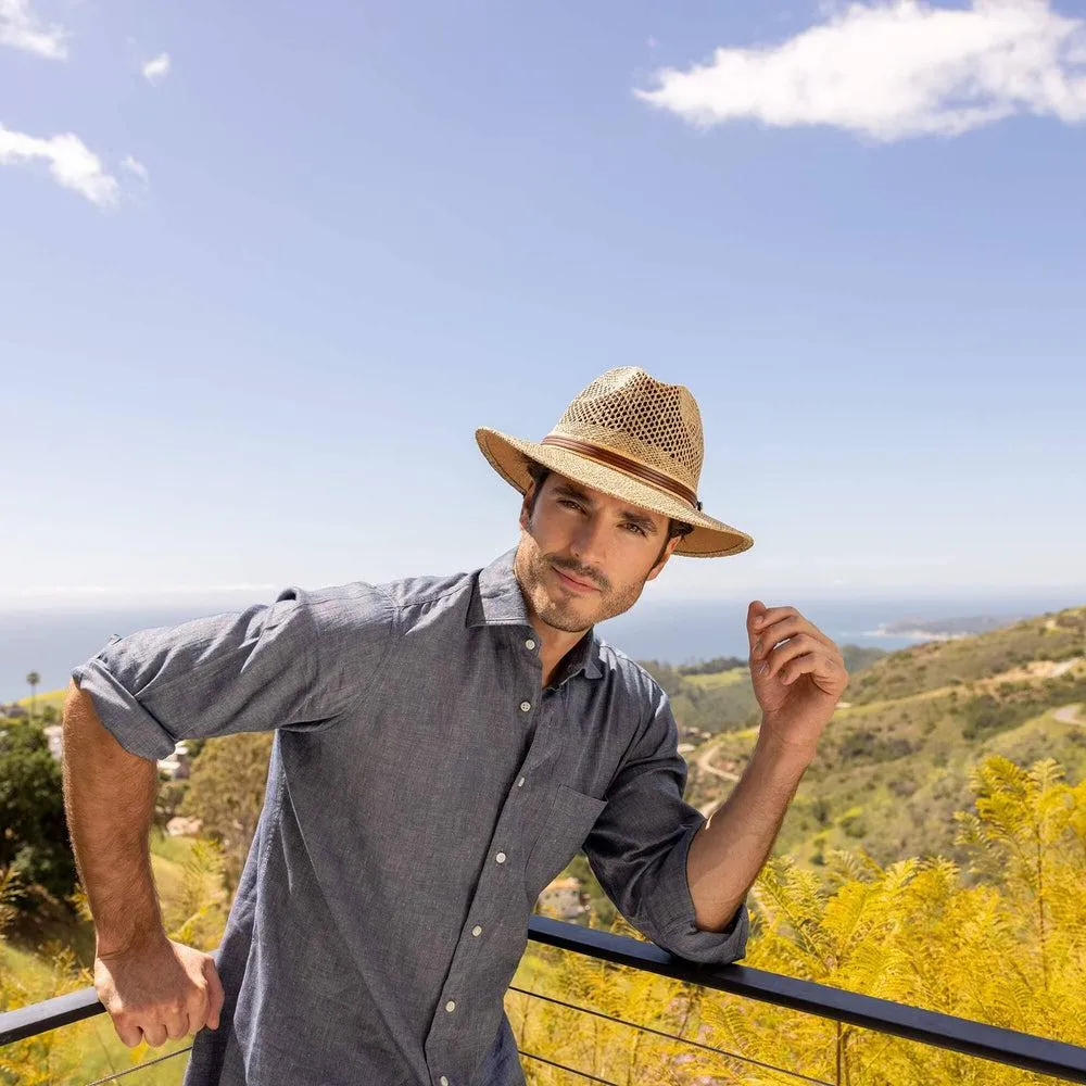 Seagrass | Mens Straw Sun Hat