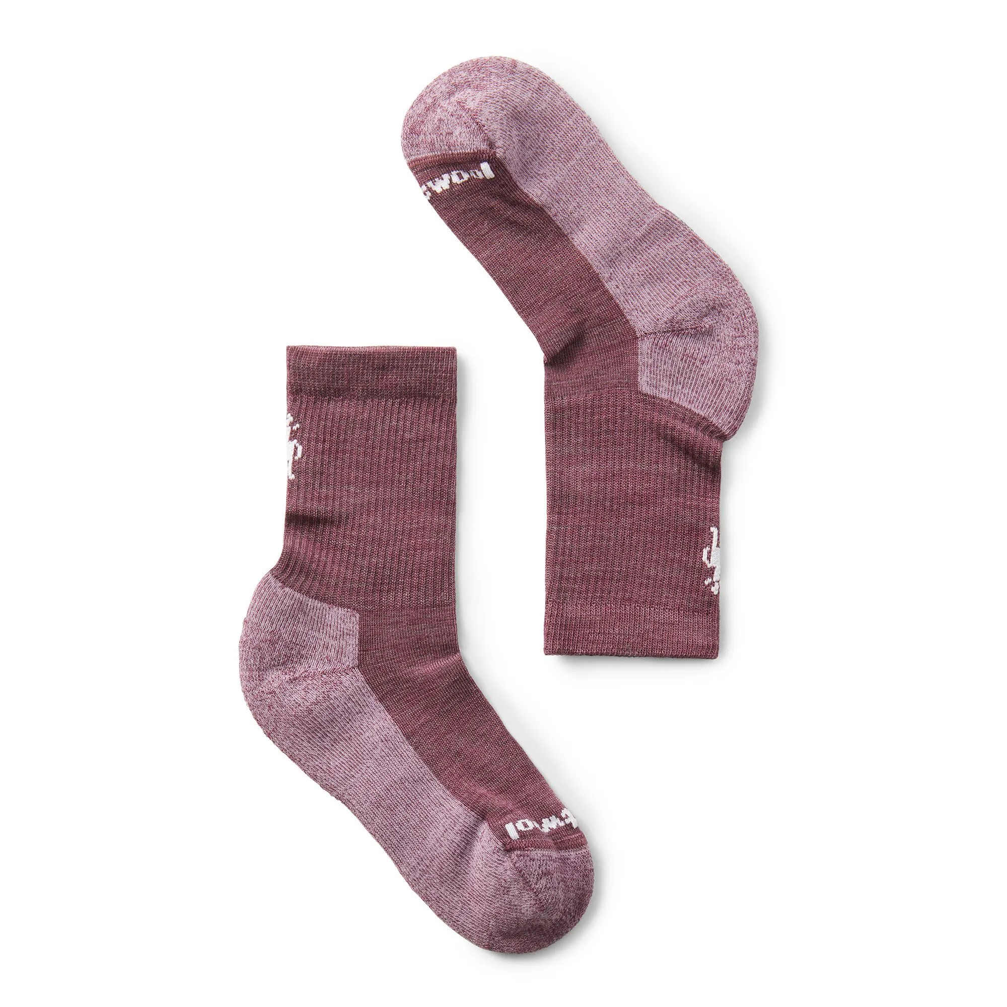 SmartWool Light Hiking Socks - Crew - Argyle Purple