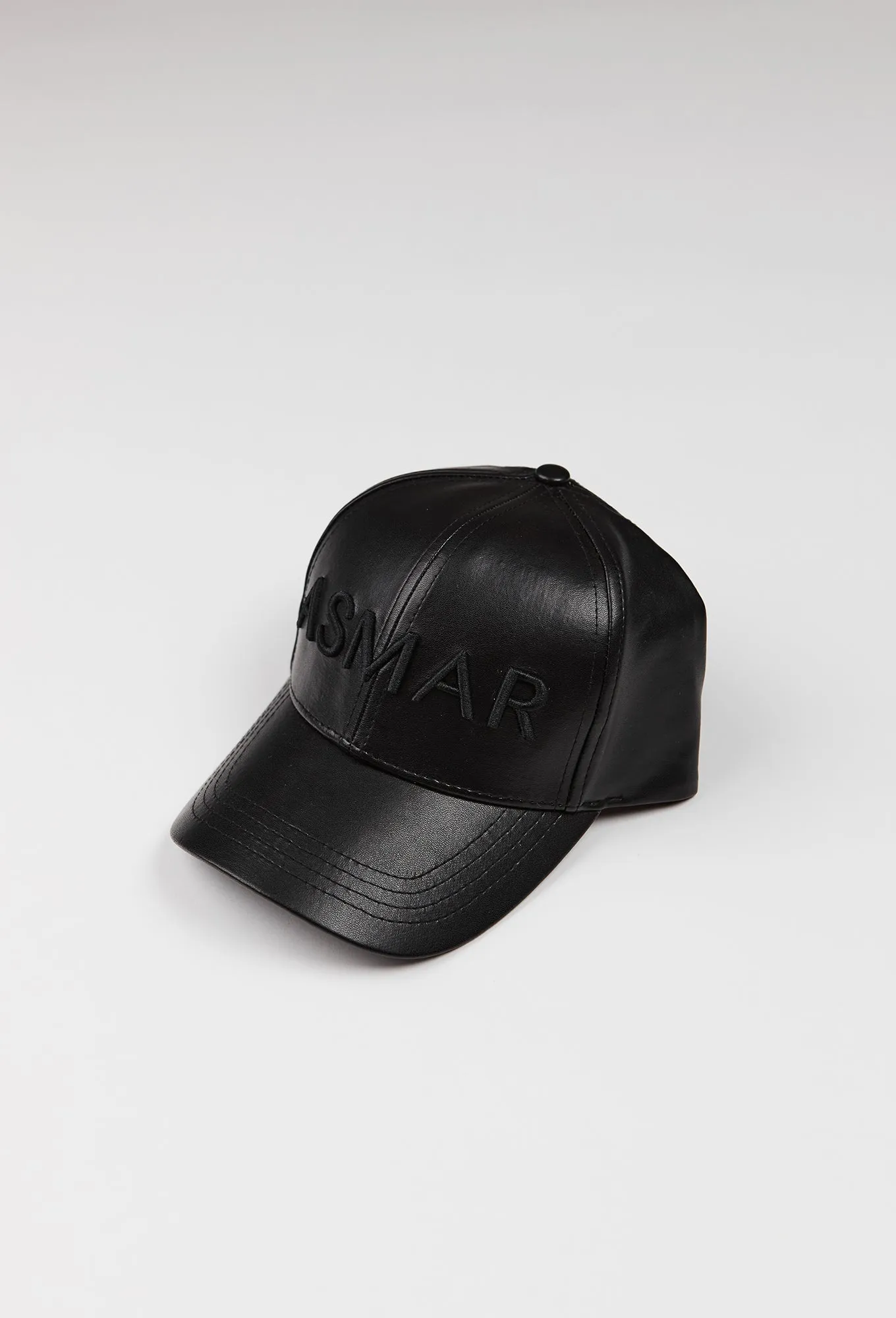 Vegan Leather Logo Cap