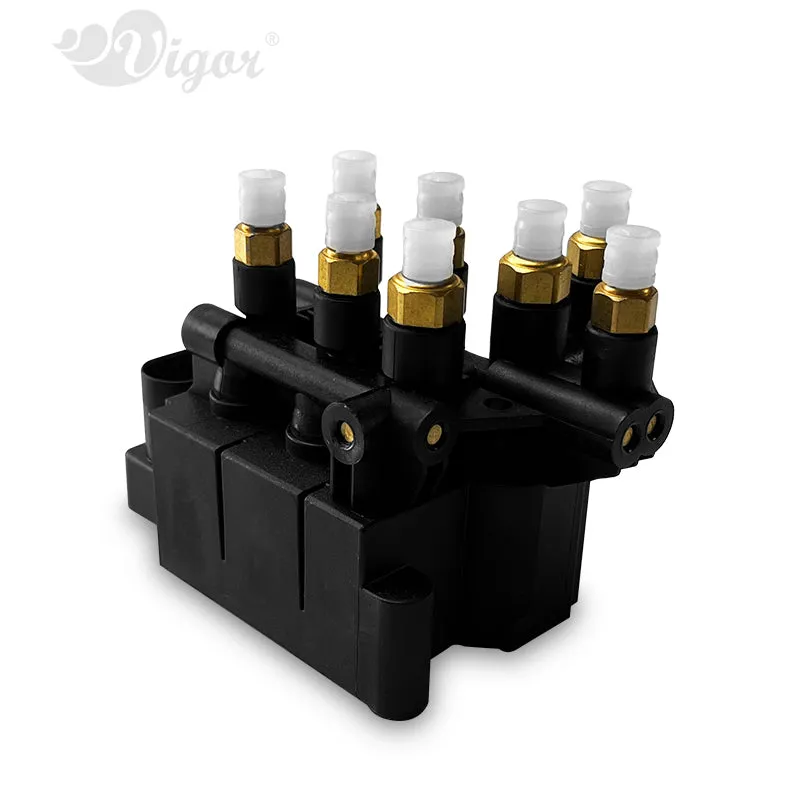 VIGOR Air Suspension Compressor Valve Block Compatible with Audi Q7/Q8 and Bentley Bentayga Car, OEM Number 4M0616013A, 4M0616013B, 4M0616005F